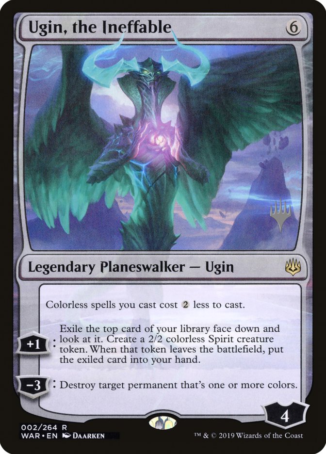 Ugin, the Ineffable (Promo Pack) [War of the Spark Promos] | Pandora's Boox