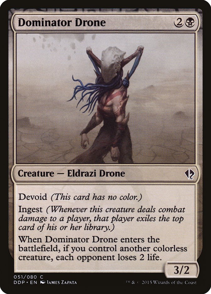 Dominator Drone [Duel Decks: Zendikar vs. Eldrazi] | Pandora's Boox