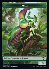 Ogre // Insect Double-Sided Token [Streets of New Capenna Commander Tokens] | Pandora's Boox