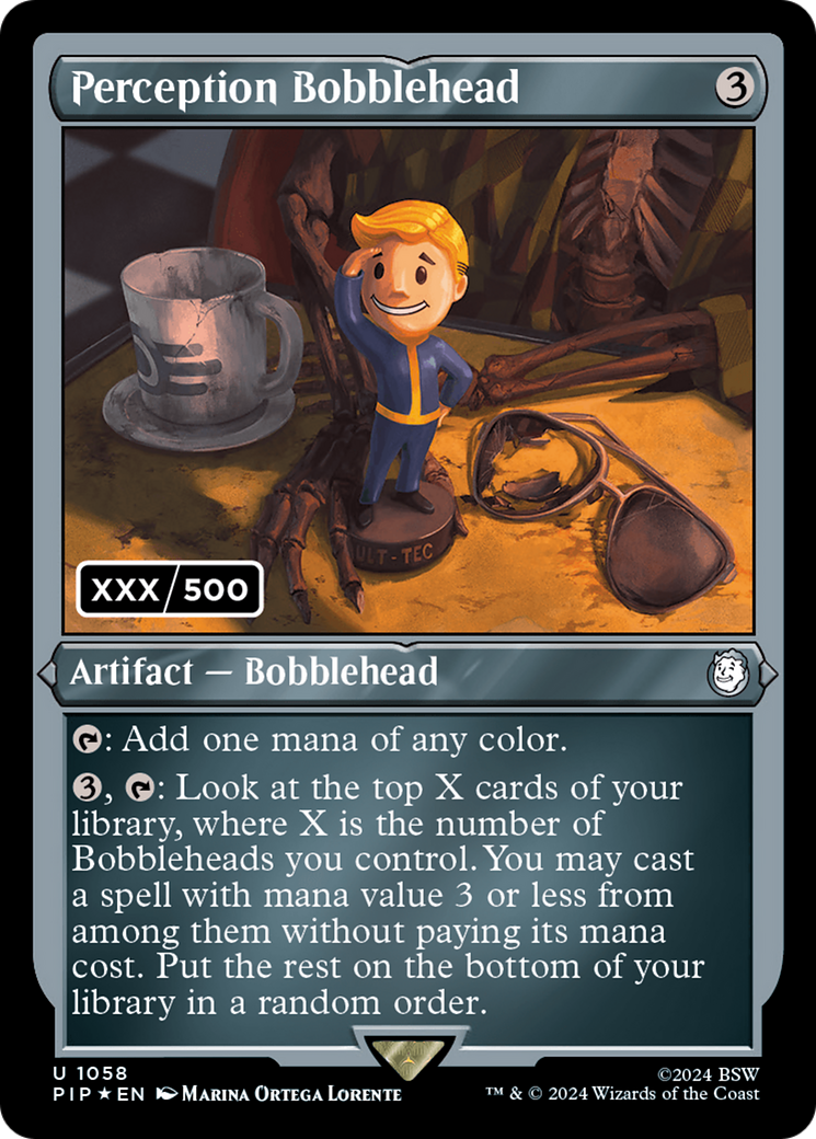 Perception Bobblehead (Serial Numbered) [Fallout] | Pandora's Boox