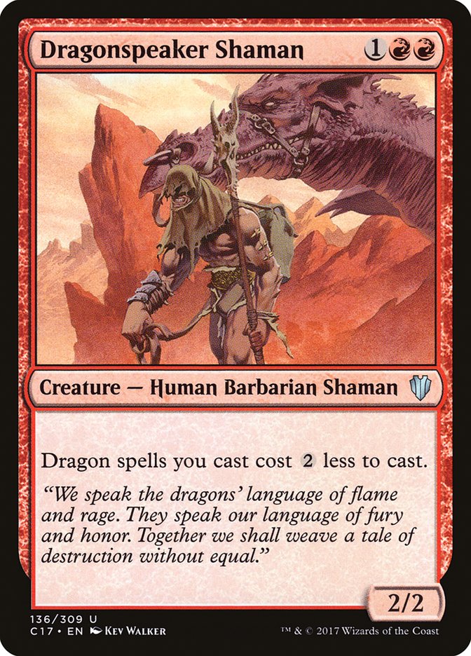 Dragonspeaker Shaman [Commander 2017] | Pandora's Boox