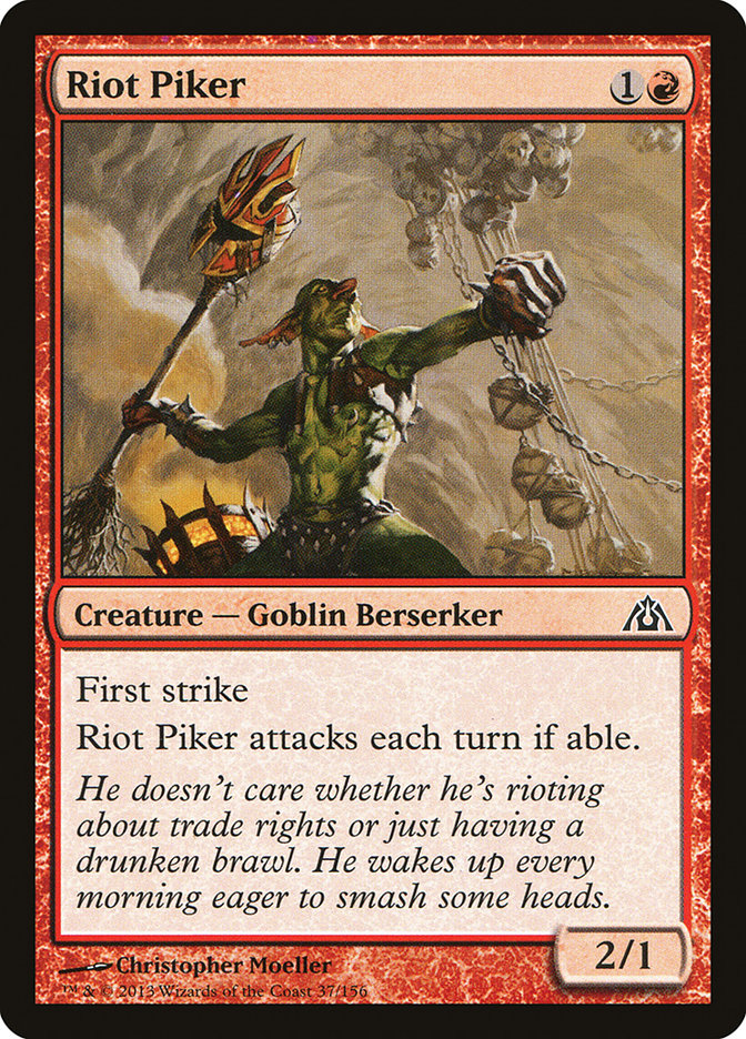 Riot Piker [Dragon's Maze] | Pandora's Boox