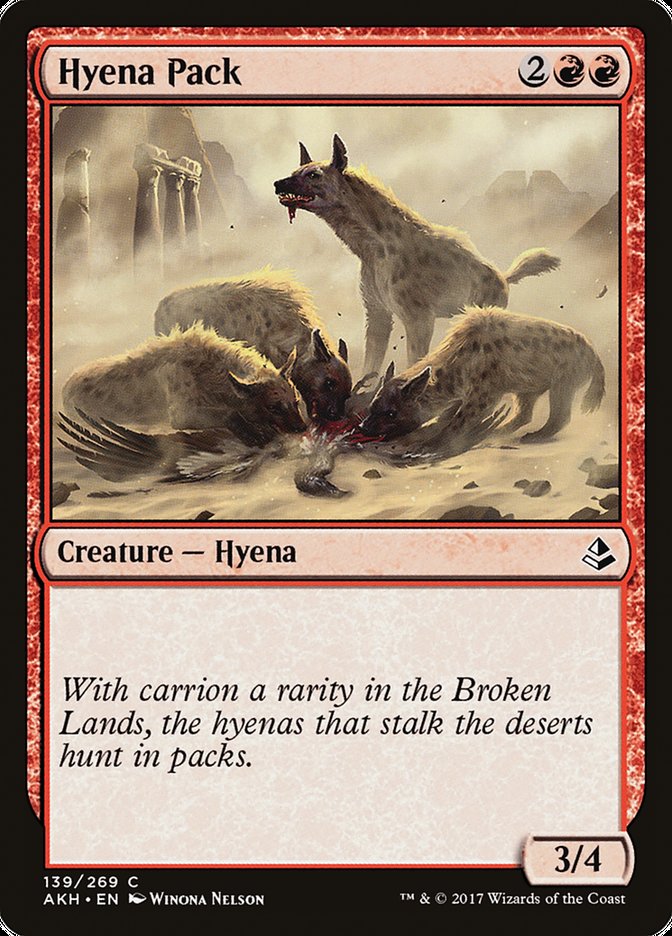 Hyena Pack [Amonkhet] | Pandora's Boox