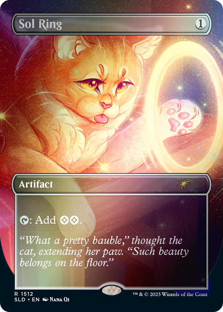 Sol Ring (1512) // Sol Ring [Secret Lair Commander Deck: Raining Cats and Dogs] | Pandora's Boox