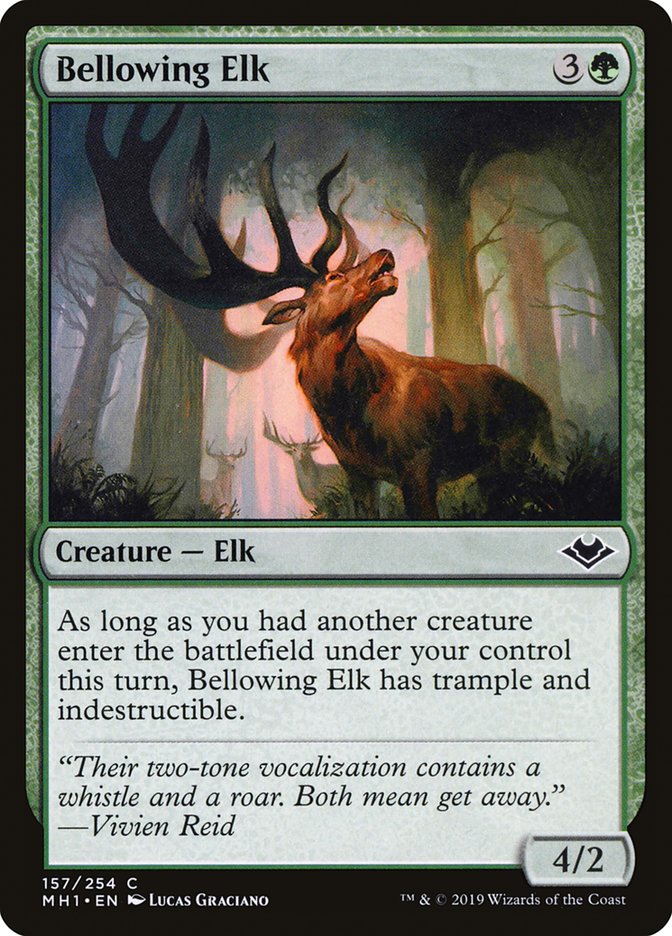 Bellowing Elk [Modern Horizons] | Pandora's Boox