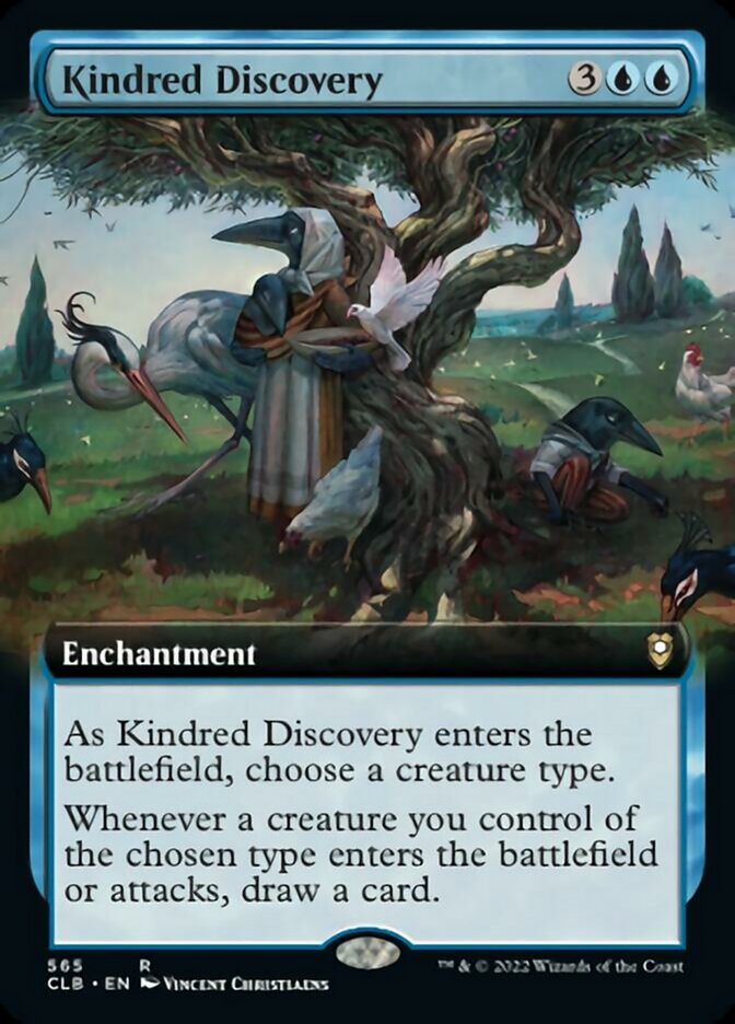 Kindred Discovery (Extended Art) [Commander Legends: Battle for Baldur's Gate] | Pandora's Boox