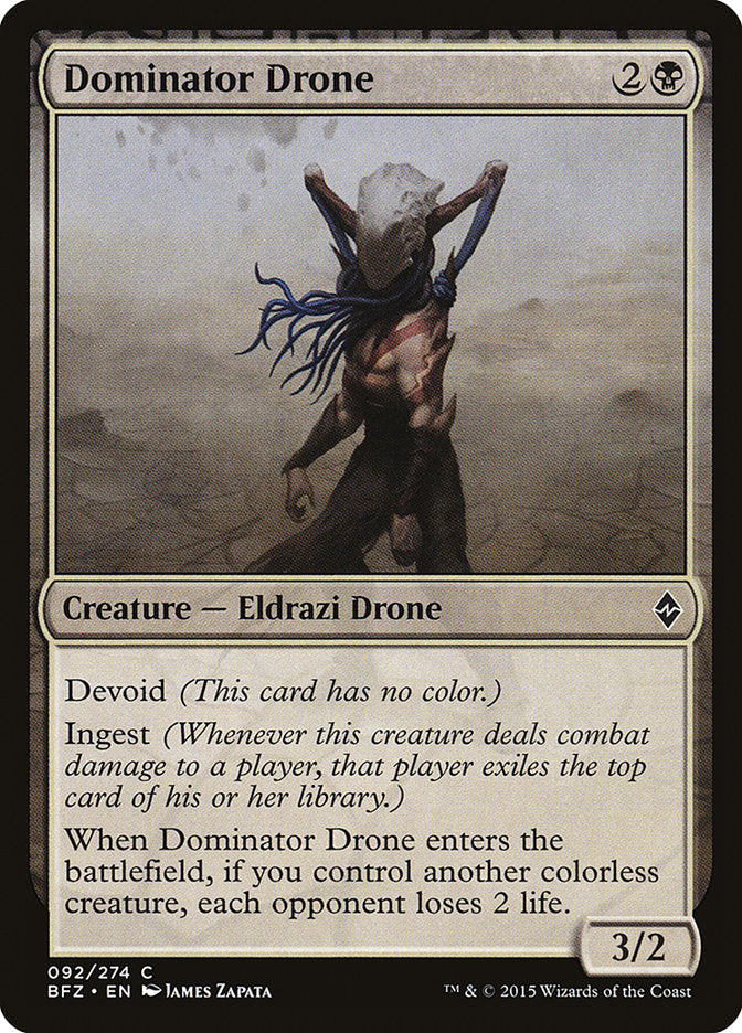 Dominator Drone [Battle for Zendikar] | Pandora's Boox