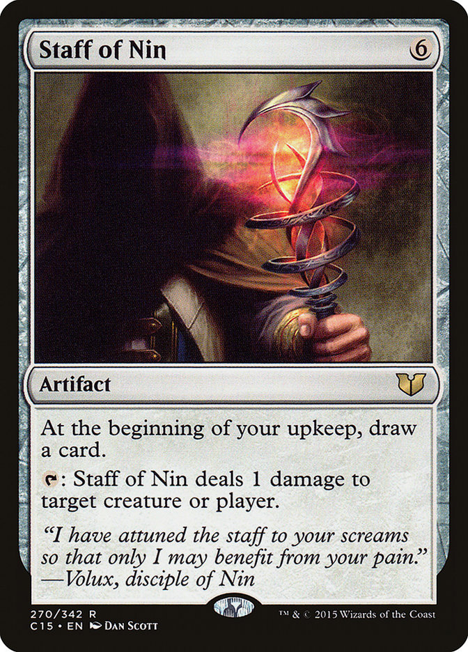 Staff of Nin [Commander 2015] | Pandora's Boox