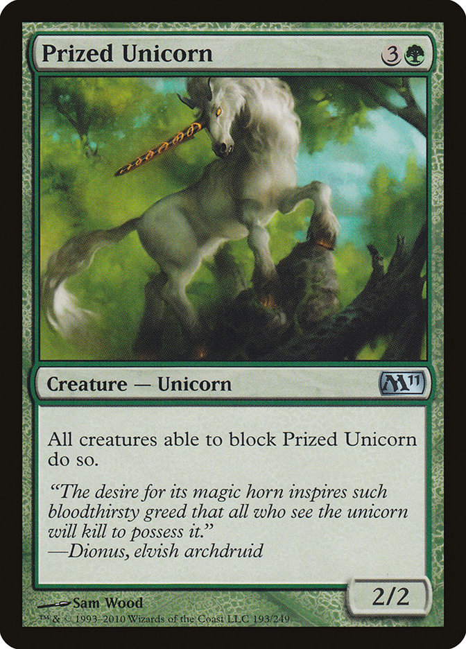 Prized Unicorn [Magic 2011] | Pandora's Boox