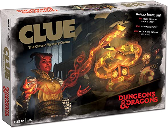 Clue: The Classic Mystery Game, Dungeons and Dragons Edition | Pandora's Boox