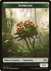 Copy // Saproling Double-Sided Token [Double Masters Tokens] | Pandora's Boox