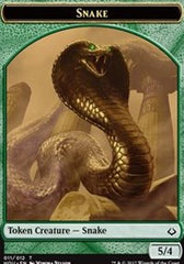 Snake // Zombie Double-Sided Token [Hour of Devastation Tokens] | Pandora's Boox