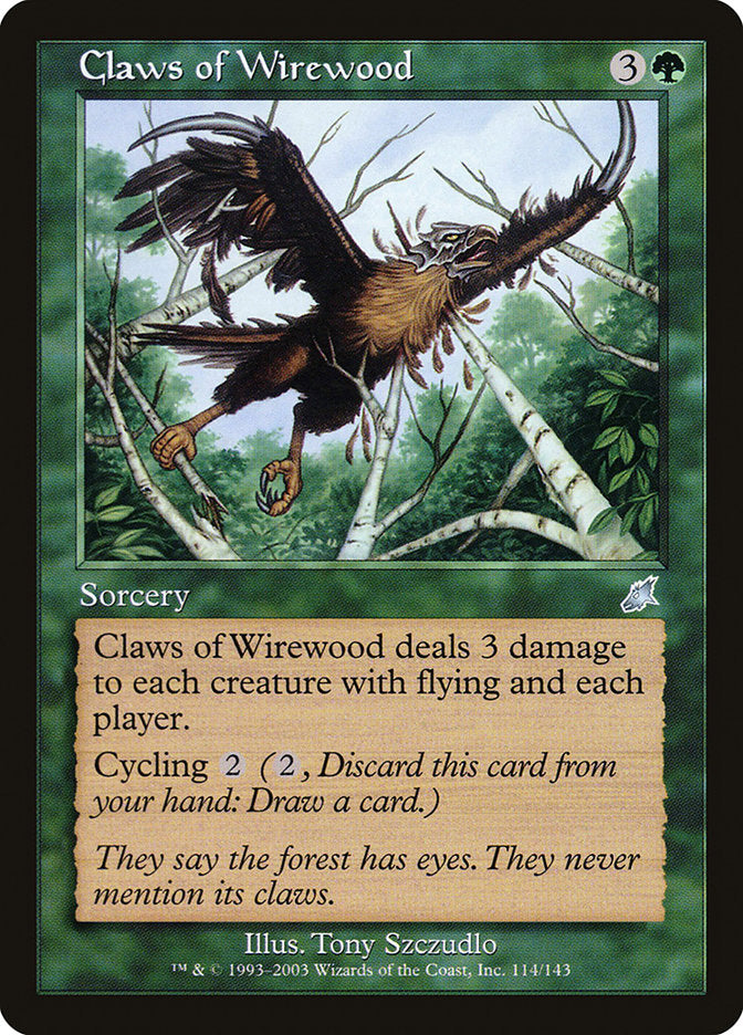 Claws of Wirewood [Scourge] | Pandora's Boox