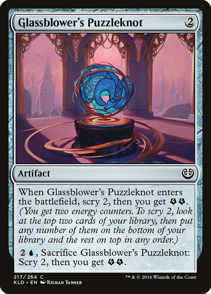 Glassblower's Puzzleknot [Kaladesh] | Pandora's Boox