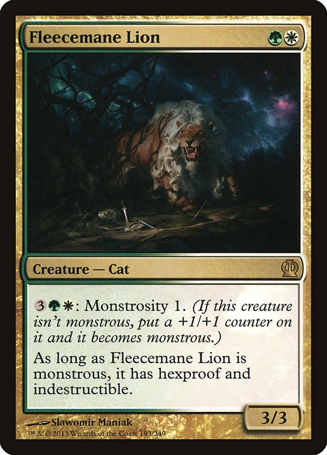 Fleecemane Lion [Theros] | Pandora's Boox