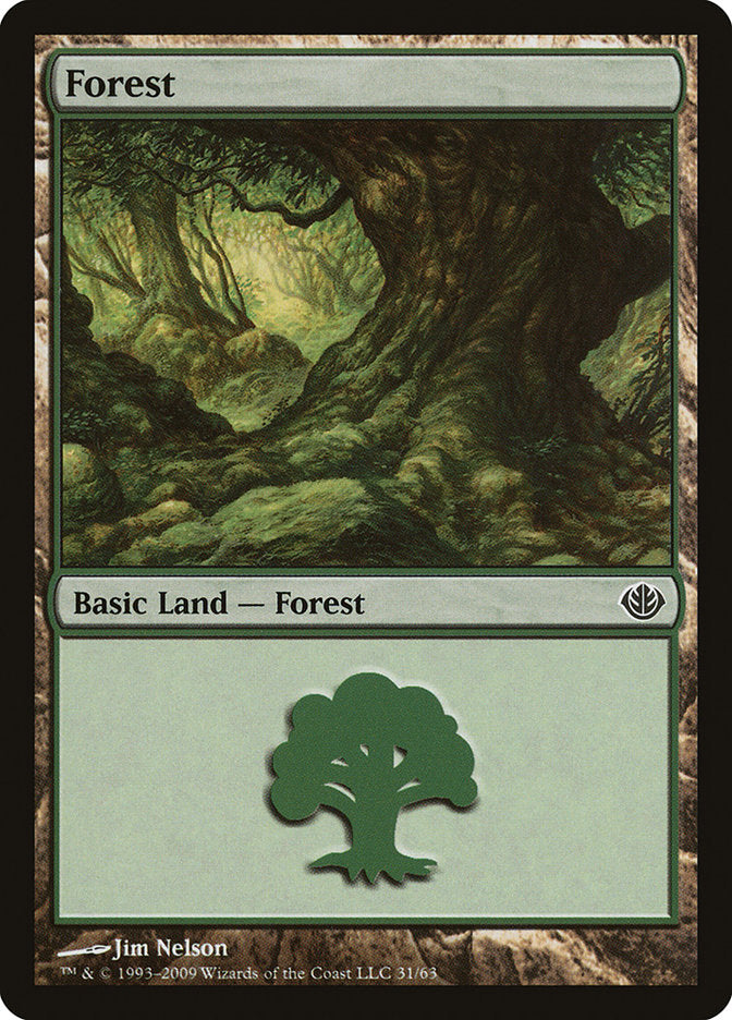 Forest (31) [Duel Decks: Garruk vs. Liliana] | Pandora's Boox