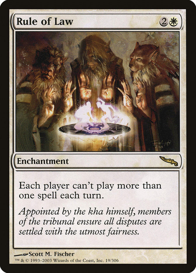 Rule of Law [Mirrodin] | Pandora's Boox