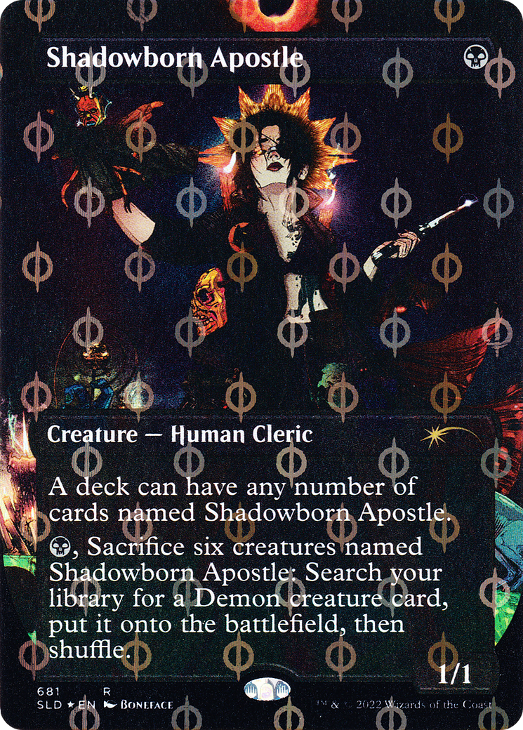 Shadowborn Apostle (681) (Step-and-Compleat Foil) [Secret Lair Drop Promos] | Pandora's Boox