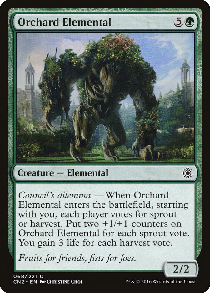 Orchard Elemental [Conspiracy: Take the Crown] | Pandora's Boox