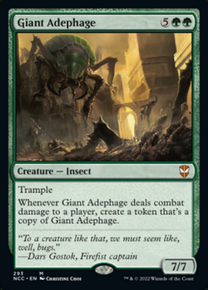 Giant Adephage [Streets of New Capenna Commander] | Pandora's Boox