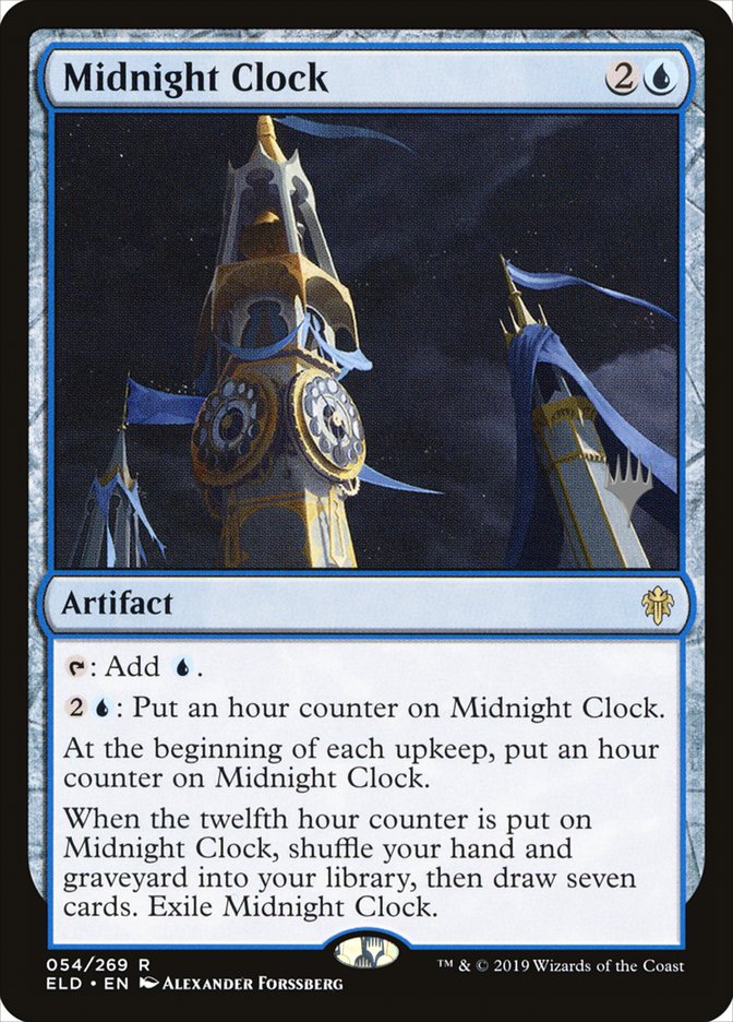 Midnight Clock (Promo Pack) [Throne of Eldraine Promos] | Pandora's Boox