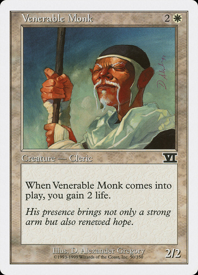 Venerable Monk [Classic Sixth Edition] | Pandora's Boox