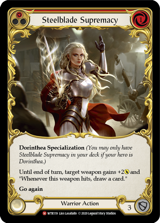 Steelblade Supremacy [WTR119] Unlimited Edition Normal