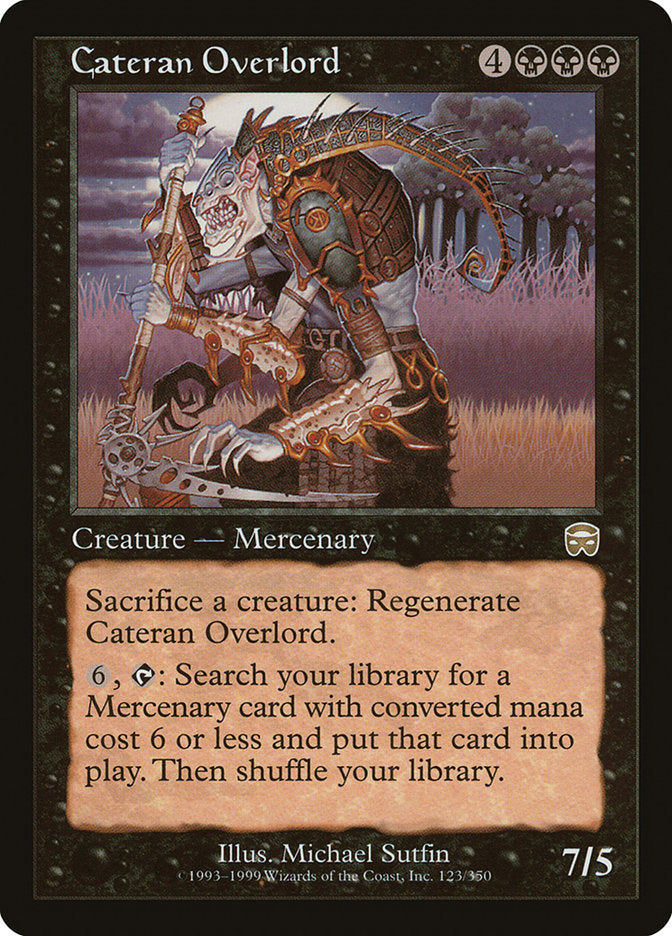 Cateran Overlord [Mercadian Masques] | Pandora's Boox