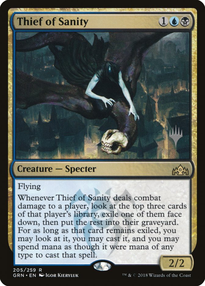Thief of Sanity (Promo Pack) [Guilds of Ravnica Promos] | Pandora's Boox