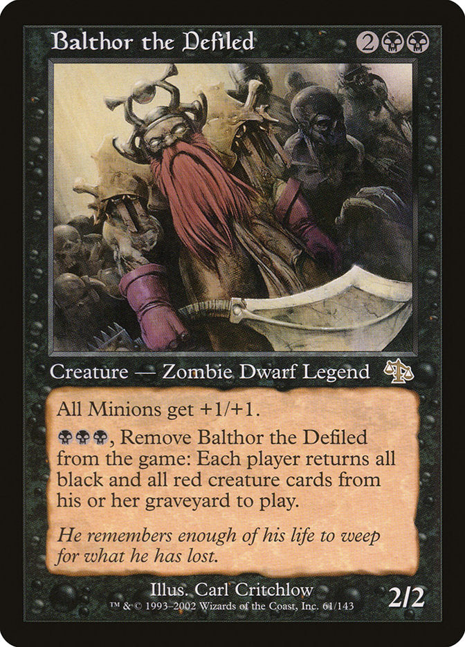Balthor the Defiled [Judgment] | Pandora's Boox