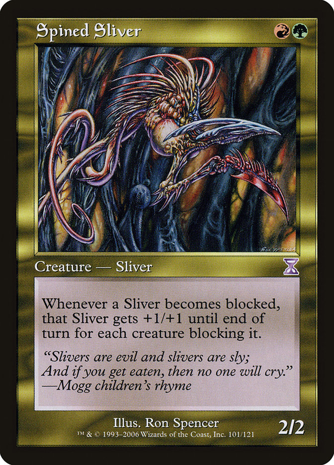 Spined Sliver [Time Spiral Timeshifted] | Pandora's Boox