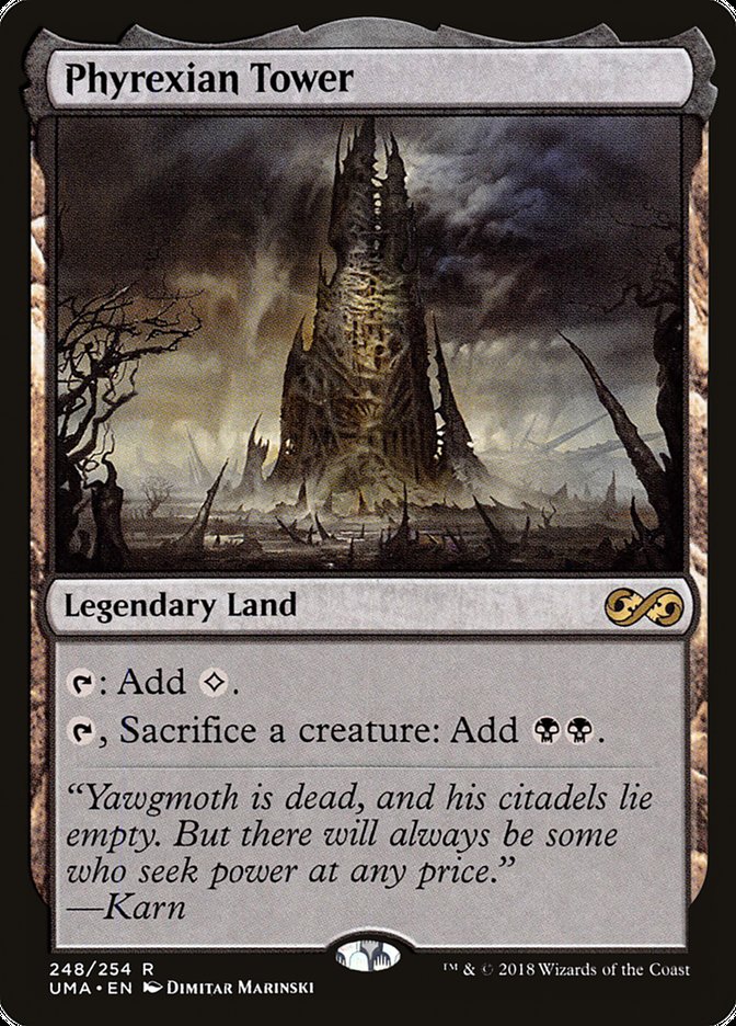 Phyrexian Tower [Ultimate Masters] | Pandora's Boox