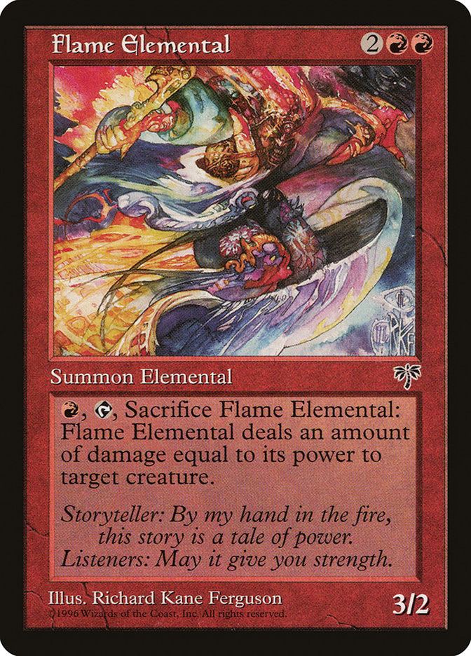 Flame Elemental [Mirage] | Pandora's Boox