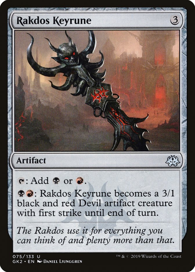 Rakdos Keyrune [Ravnica Allegiance Guild Kit] | Pandora's Boox