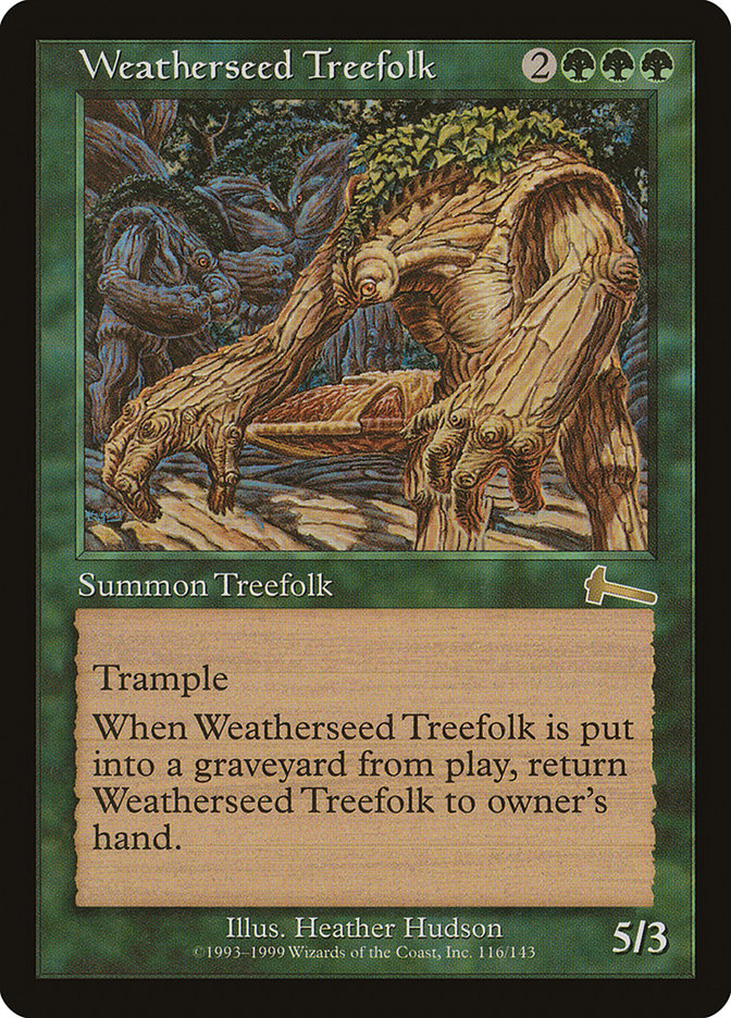 Weatherseed Treefolk [Urza's Legacy] | Pandora's Boox