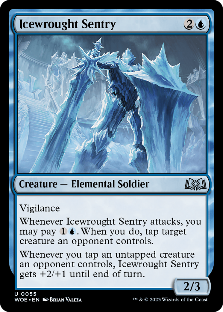 Icewrought Sentry [Wilds of Eldraine] | Pandora's Boox