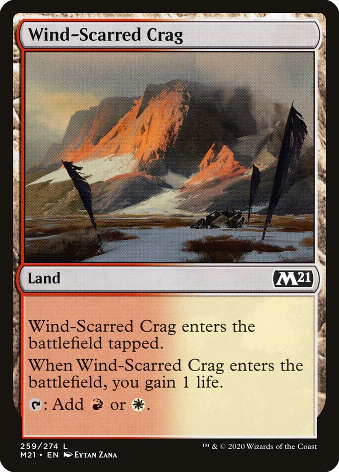 Wind-Scarred Crag [Core Set 2021] | Pandora's Boox