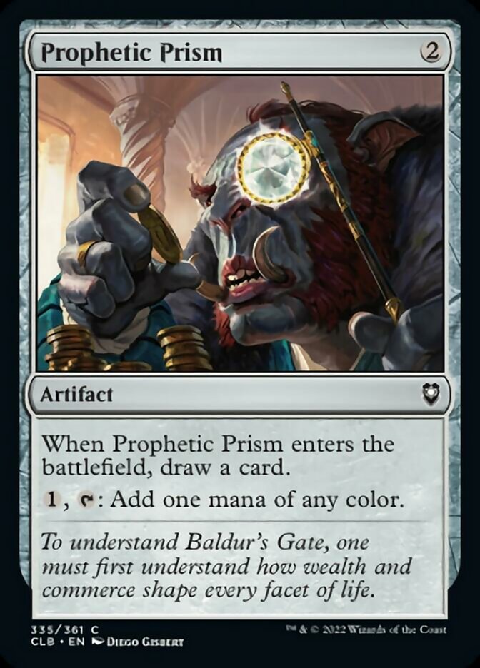 Prophetic Prism [Commander Legends: Battle for Baldur's Gate] | Pandora's Boox