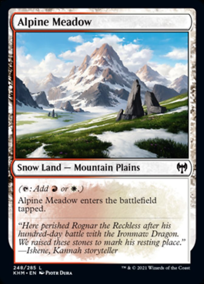 Alpine Meadow [Kaldheim] | Pandora's Boox