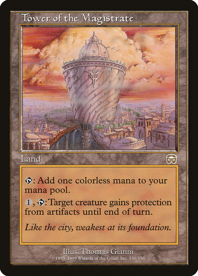 Tower of the Magistrate [Mercadian Masques] | Pandora's Boox