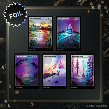 Secret Lair - PixelSnowLands.jpg Foil Edition
