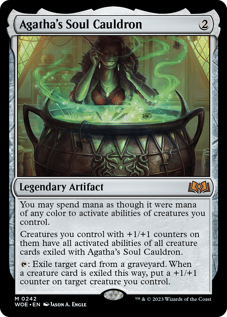 Agatha's Soul Cauldron [Wilds of Eldraine] | Pandora's Boox