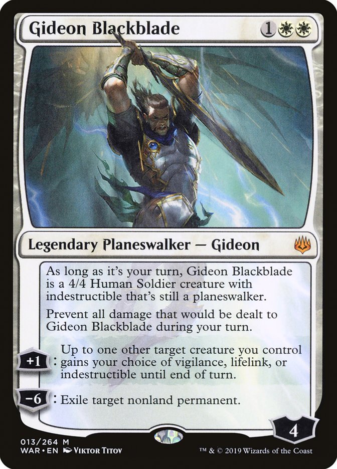 Gideon Blackblade [War of the Spark] | Pandora's Boox