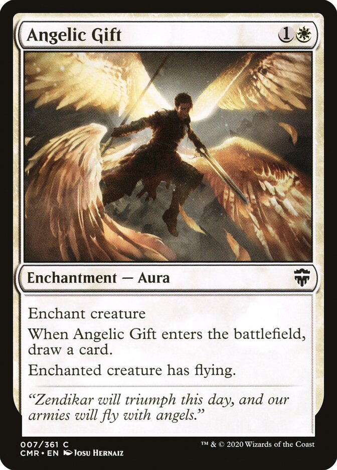 Angelic Gift [Commander Legends] | Pandora's Boox