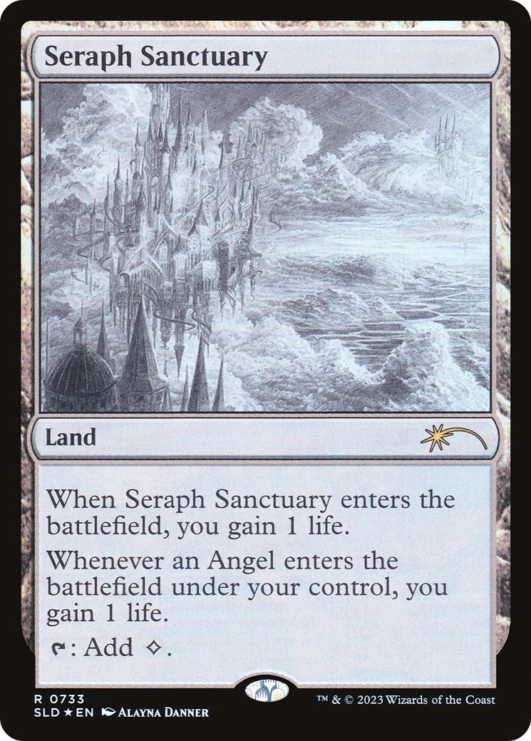 Seraph Sanctuary (Sketch) [Secret Lair Drop Promos] | Pandora's Boox