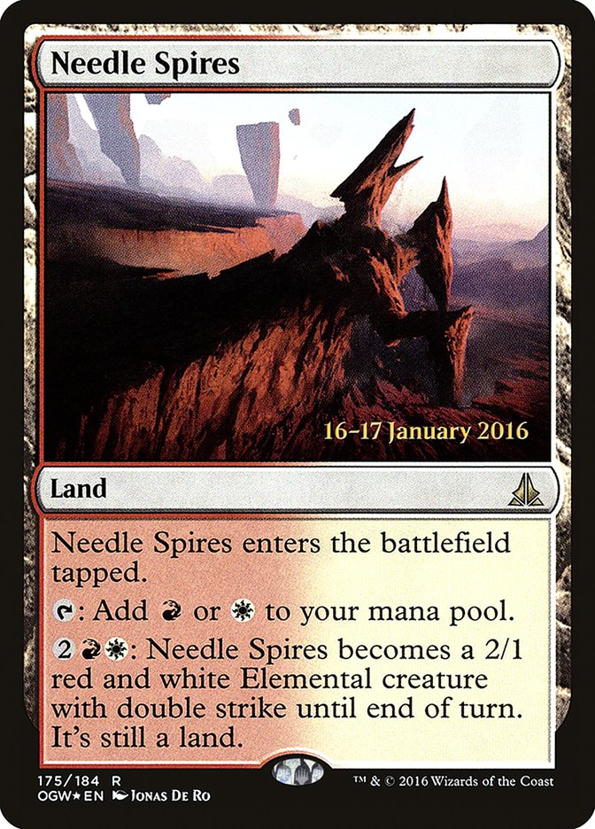 Needle Spires [Oath of the Gatewatch Prerelease Promos] | Pandora's Boox