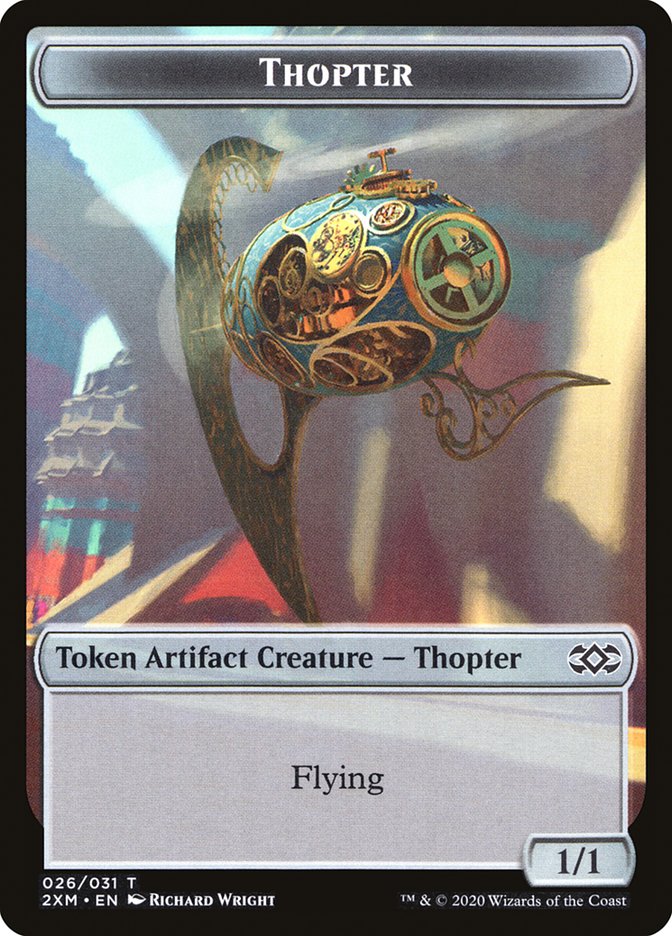 Thopter Token (026/031) [Double Masters Tokens] | Pandora's Boox