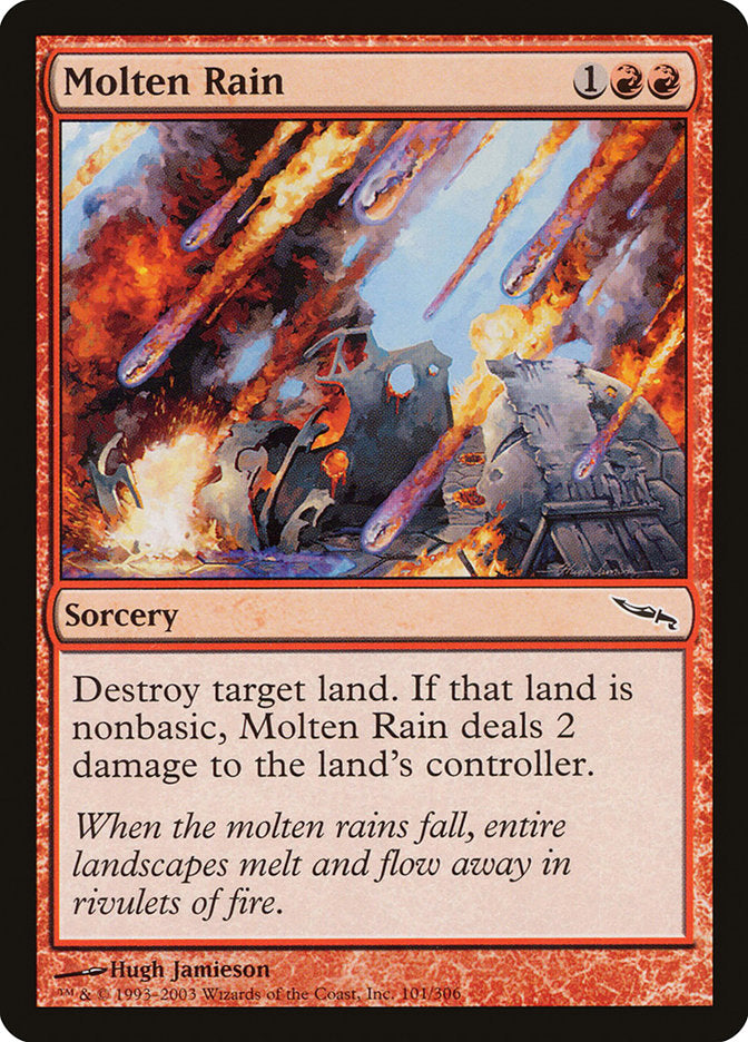 Molten Rain [Mirrodin] | Pandora's Boox