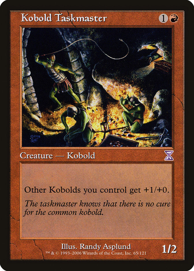Kobold Taskmaster [Time Spiral Timeshifted] | Pandora's Boox