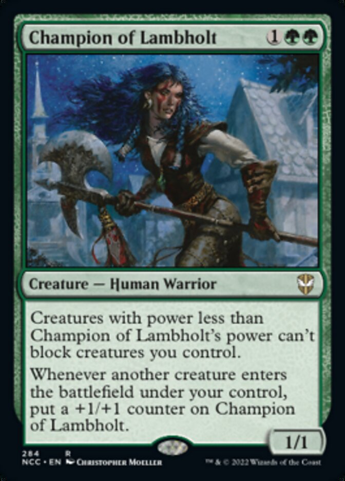 Champion of Lambholt [Streets of New Capenna Commander] | Pandora's Boox